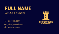 Film Castle Tower Business Card Image Preview