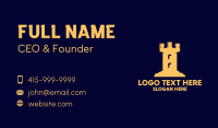 Film Castle Tower Business Card Image Preview