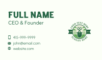 Shovel Plant Landscaping Business Card Design