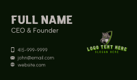 Angry Wolf Gaming Business Card Image Preview