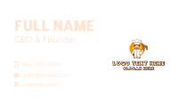 Pizza Chef Culinary Business Card Image Preview