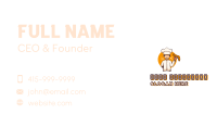 Pizza Chef Culinary Business Card Image Preview