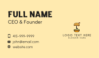 Burger Sandwich Letter Business Card Image Preview