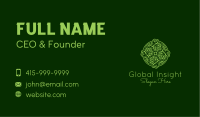Intricate Nature Ornament  Business Card Image Preview