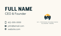 Road Trip Destination Business Card Image Preview