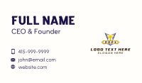 Racer Flag Tournament Business Card Image Preview