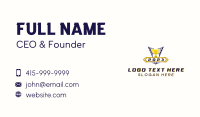 Racer Flag Tournament Business Card Preview