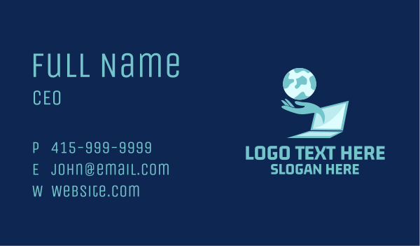 Global Online Academy  Business Card Design Image Preview