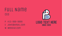 Political P & B Business Card Image Preview