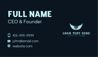 Halo Wings Memorial Business Card Image Preview