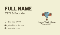 Tribal Air Balloon  Business Card Design