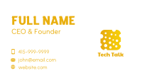 Cheese App Business Card Image Preview