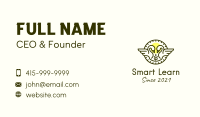 Duck Emblem Outline  Business Card Image Preview