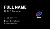 Wizard Vape Smoke Gaming Business Card Image Preview