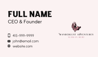 Dancing Ballerina Woman Business Card Image Preview