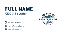 Hammer Construction Builder Business Card Preview