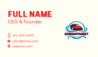 Automotive Car Garage Business Card Design