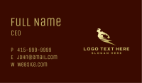 Power Human Thunderbolt  Business Card Image Preview