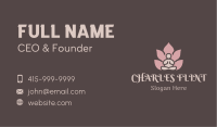 Wellness Spa Yoga  Business Card Image Preview