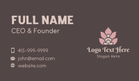 Wellness Spa Yoga  Business Card Image Preview