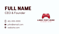 Gaming Console Electronic Business Card Preview