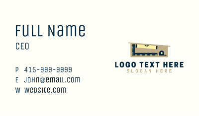Home Builder Construction Tools Business Card Image Preview