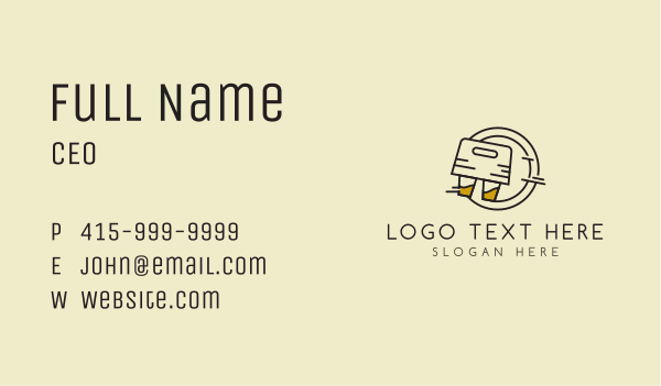 Coffee Shop Express  Business Card Design Image Preview