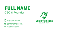Marijuana Leaf Tag  Business Card Image Preview