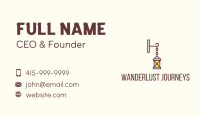 Hanging Lamp Lighting Business Card Image Preview