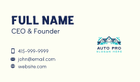 Power Wash Roof Splash Business Card Image Preview