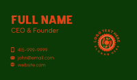 Vegan Tomato Fruit Business Card Image Preview