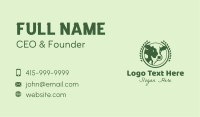 Farm Cattle Badge Business Card Image Preview