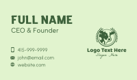 Farm Cattle Badge Business Card Preview