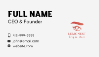 Beauty Eye Wellness Business Card Image Preview
