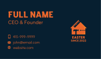 Orange Home Improvement Realtor  Business Card Image Preview