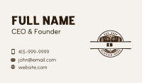 Barrel Beer Brewery Business Card Image Preview