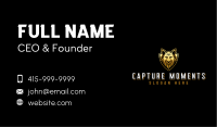 Wolf Shield Agency Business Card Design