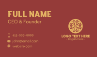 Ornamental Flower Spa Business Card Image Preview