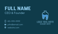 Dental Tooth Lab Test Business Card Preview