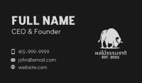 Strong Mad Bison  Business Card Image Preview