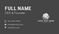Strong Mad Bison  Business Card Preview