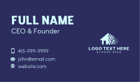 Pixel Realty House Business Card Image Preview