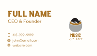 Whale Cafe Coffee Business Card Image Preview