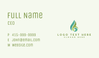 Water Droplet Swirl Business Card Image Preview