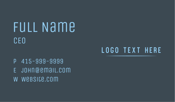 Blue Line Business Business Card Design Image Preview