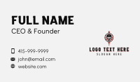 Skull Sword Mercenary Business Card Image Preview