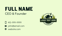 Lawn Mower Landscaping Business Card Preview