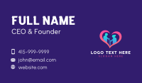 Elderly Charity Support Business Card Preview