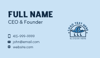 Sea Wave Surfing Business Card Design