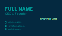 Cool Playful Wordmark Business Card Image Preview